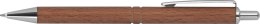 Długopis z drewna orzechowego kolor Brązowy