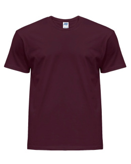 T-shirt PREMIUM z twoim napisem lub grafiką | Burgundy