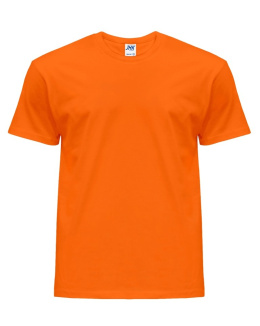 T-shirt PREMIUM z twoim napisem lub grafiką | Pomarańczowy