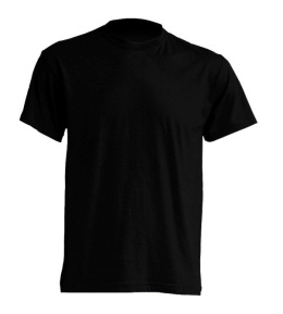 T-shirt z twoim napisem lub grafiką | Czarny