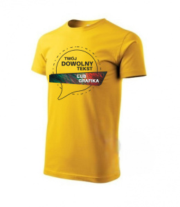 T-shirt BASIC | Żółty