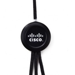 Długi kabel 3w1 z podświetlanym logo kolor Czarny