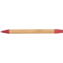 Długopis bambusowy kolor Czerwony