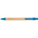 Długopis bambusowy kolor Niebieski