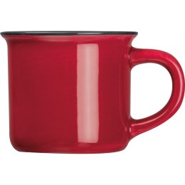 Kubek ceramiczny 60 ml kolor Czerwony
