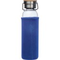 Szklana butelka 600 ml kolor Niebieski