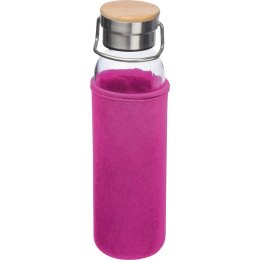 Szklana butelka 600 ml kolor Różowy