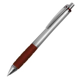 Długopis Argenteo, czerwony/srebrny - druga jakość