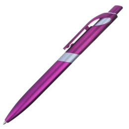 Długopis Malaga, fioletowy