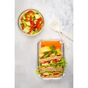 Lunch box Delect 900 ml, transparentny