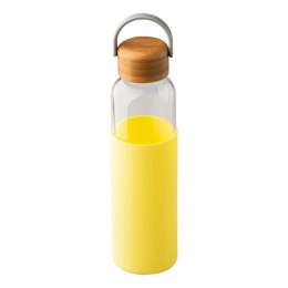 Szklana butelka Refresh 560 ml, żółty
