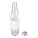 Szklana butelka Vigour 800 ml, biały
