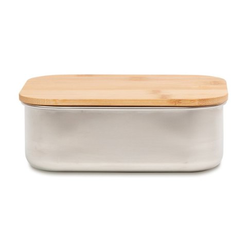 Pojemnik stalowy na lunch 800ml, srebrny