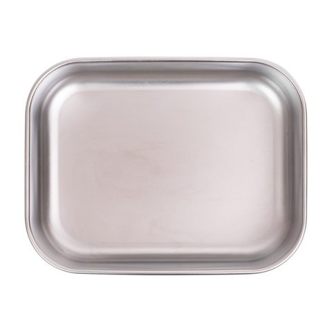 Pojemnik stalowy na lunch 800ml, srebrny