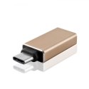 Adapter USB TYP-C/USB kolor czarny