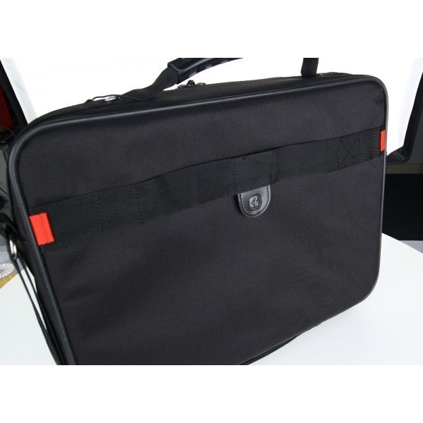 LEGACY 16` single compartment notebook case kolor czarny