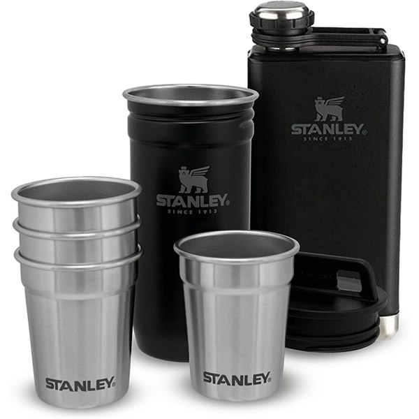 Zestaw Stanley ADVENTURE PRE-PARTY HOT + FLASK GIFT SET kolor czarny