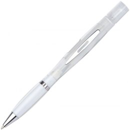 Długopis z rozpylaczem CHARLEROI kolor biały