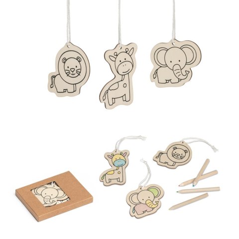 FAUNE. Zestaw do kolorowania