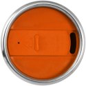 Kubek termiczny Elwood srebrny, pomarańczowy