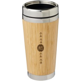 Kubek Bambus z bambusowym wykończeniem o pojemności 450 ml brązowy