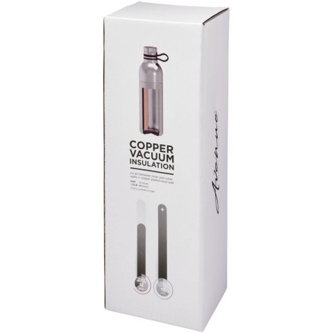 Miedziany izolowany próżniowo bidon Koln o pojemności 590 ml niebieski