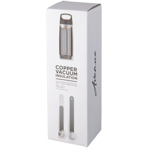 Próżniowo izolowany miedziany bidon Valhalla o pojemności 600ml czarny