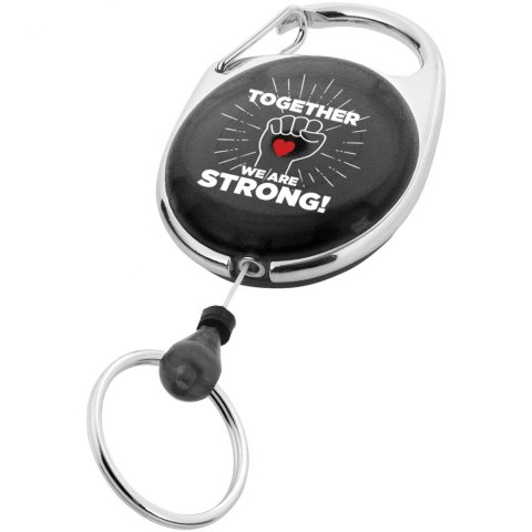 Zawieszka na identyfikator / skipass Gerlos czarny