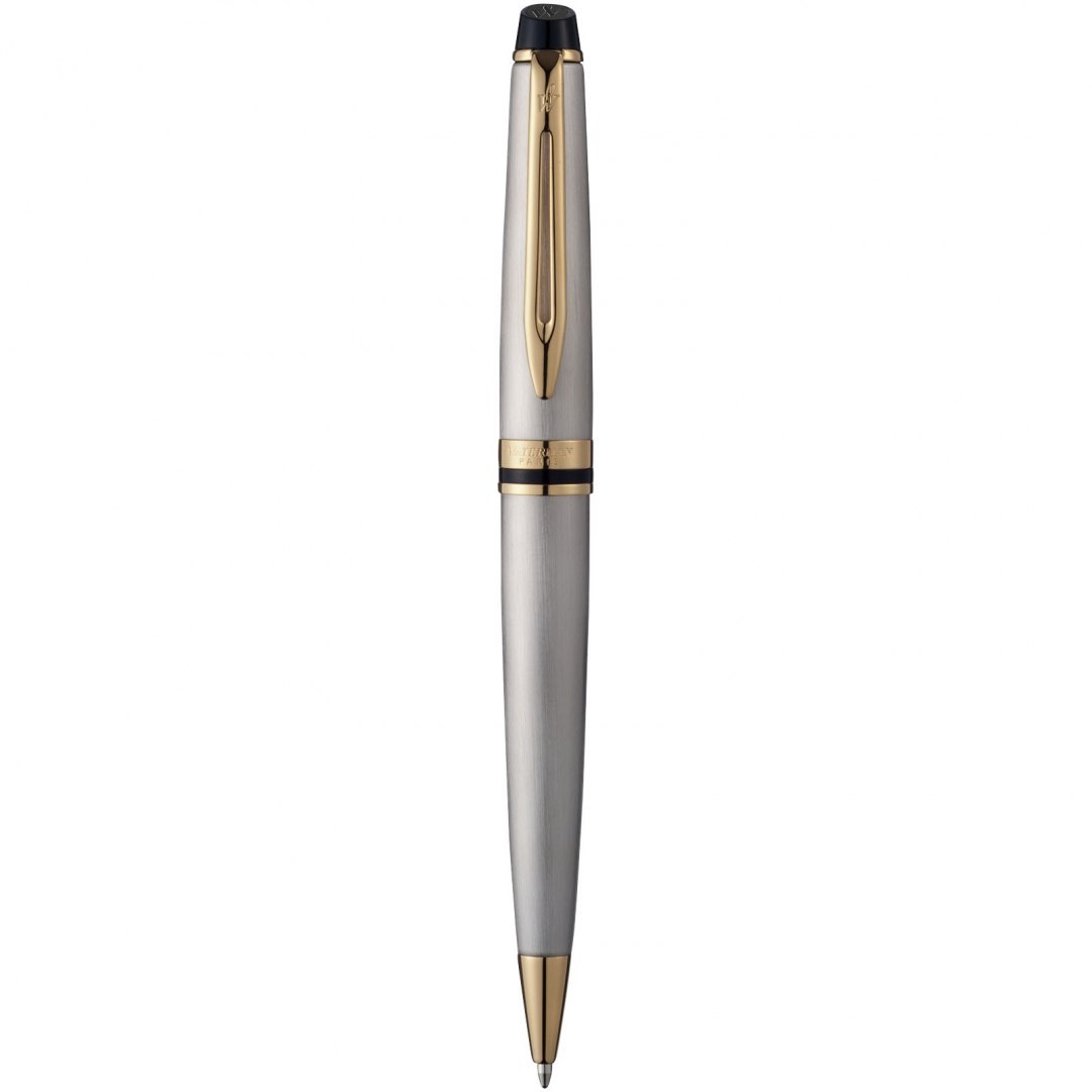 Długopis Expert stalowy, złoty (10650503)
