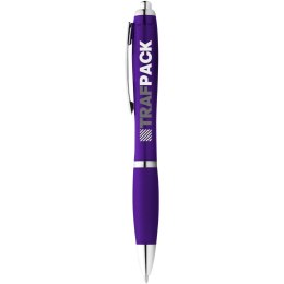 Długopis Nash czarny wkład fioletowy