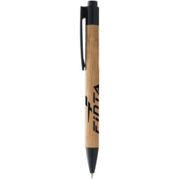 Długopis bambusowy Borneo piasek pustyni, czarny