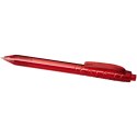 Długopis z recyklingu Vancouver czerwony przezroczysty