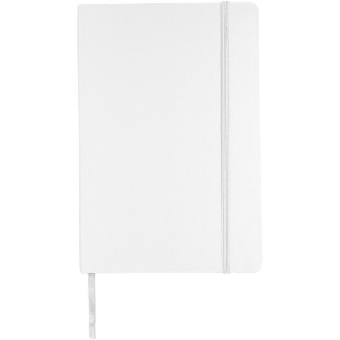 Notes biurowy A5 Classic w twardej okładce biały