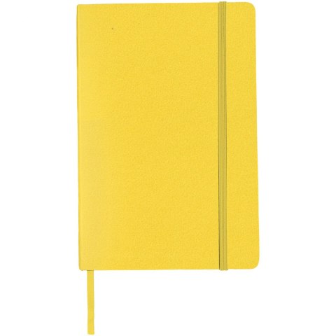 Notes biurowy A5 Classic w twardej okładce żółty