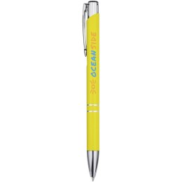 Aluminiowy długopis automatyczny Moneta żółty