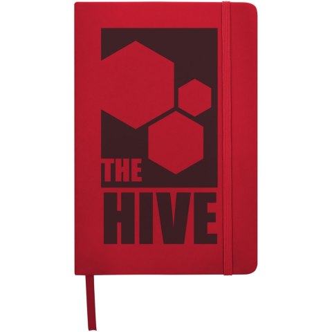 Notes A5 Spectrum w twardej okładce czerwony