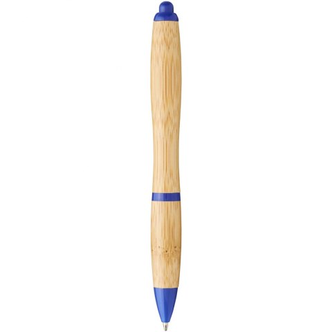 Bambusowy długopis Nash piasek pustyni, błękit królewski