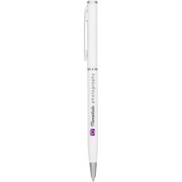 Długopis aluminiowy Slim biały