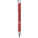 Aluminiowy długopis automatyczny Moneta czerwony
