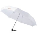 Automatyczny parasol składany 21,5" Alex biały