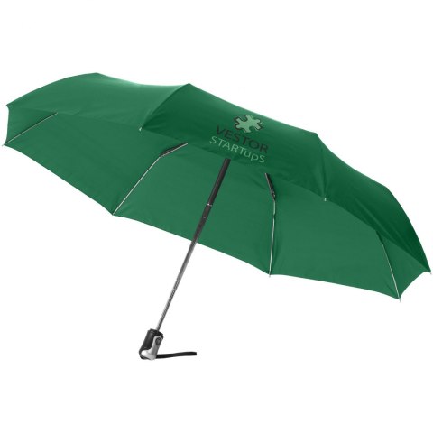 Automatyczny parasol składany 21,5" Alex zielony