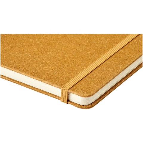 Notatnik A5 Altana z elementami skórzanymi brązowy