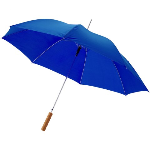 Parasol automatyczny Lisa 23'' z drewnianą rączką błękit królewski