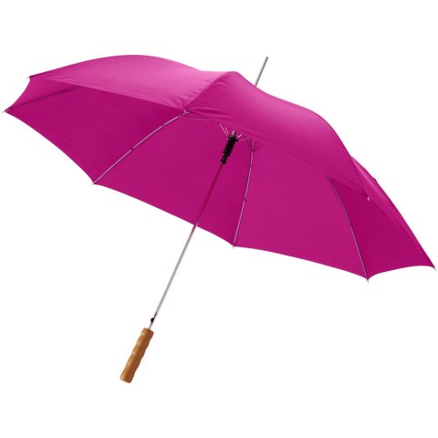 Parasol automatyczny Lisa 23'' z drewnianą rączką magenta