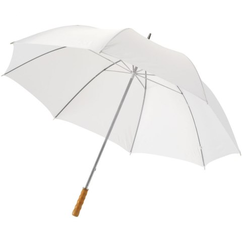 Parasol golfowy Karl 30'' z drewnianą rączką biały