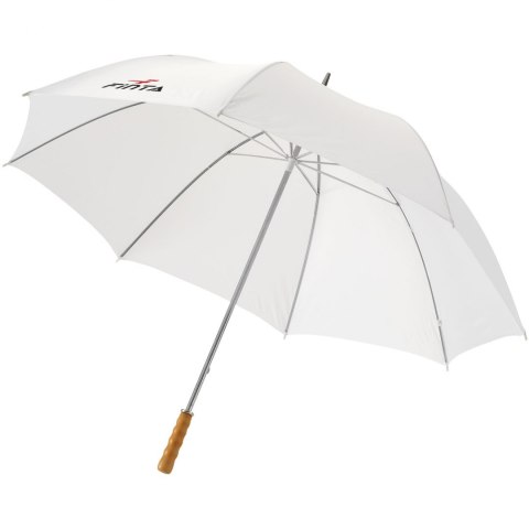Parasol golfowy Karl 30'' z drewnianą rączką biały