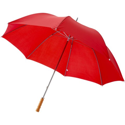 Parasol golfowy Karl 30'' z drewnianą rączką czerwony