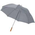 Parasol golfowy Karl 30'' z drewnianą rączką szary