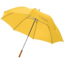 Parasol golfowy Karl 30'' z drewnianą rączką żółty