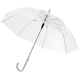 Przejrzysty parasol automatyczny Kate 23'' biały przezroczysty